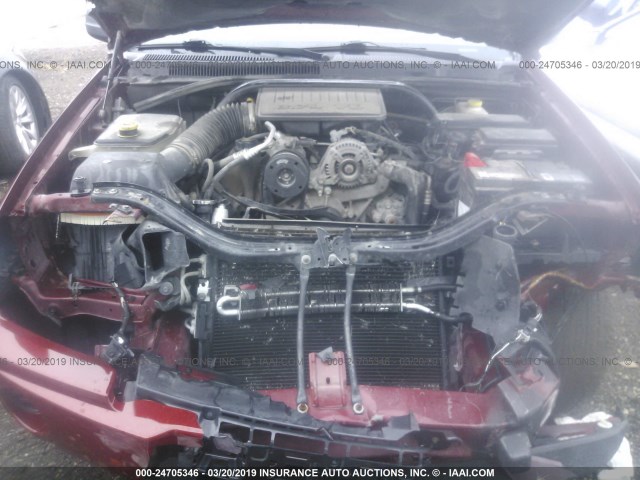 1J8GR48K67C664998 - 2007 JEEP GRAND CHEROKEE LAREDO/COLUMBIA/FREEDOM 栗色 照片 10