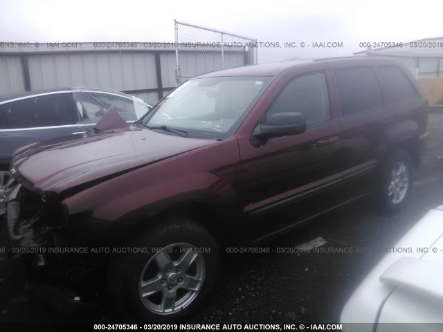 1J8GR48K67C664998 - 2007 JEEP GRAND CHEROKEE LAREDO/COLUMBIA/FREEDOM 栗色 照片 2