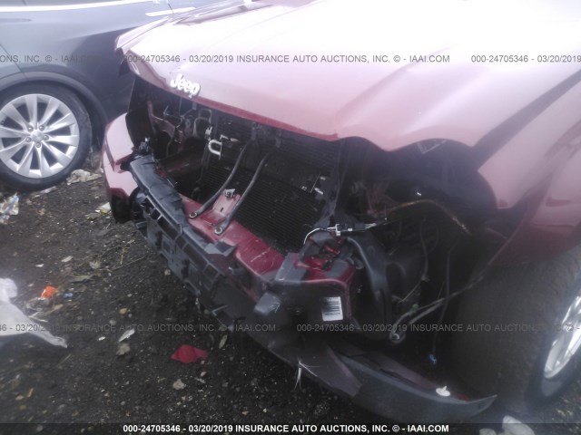 1J8GR48K67C664998 - 2007 JEEP GRAND CHEROKEE LAREDO/COLUMBIA/FREEDOM 栗色 照片 6