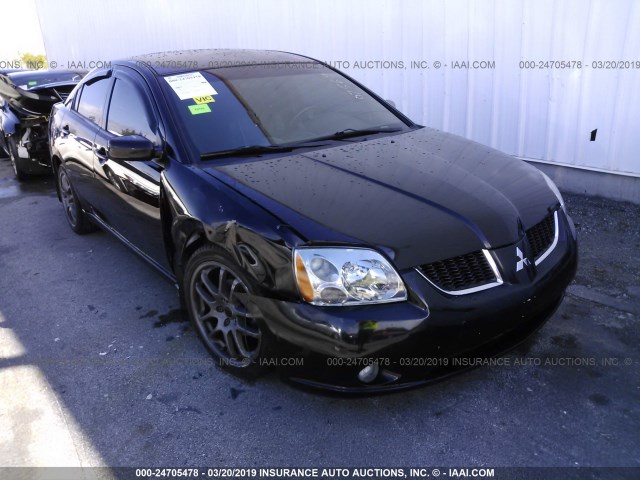 4A3AB36F86E075629 - 2006 MITSUBISHI GALANT ES MEDIUM/LS MEDIUM BLACK photo 1