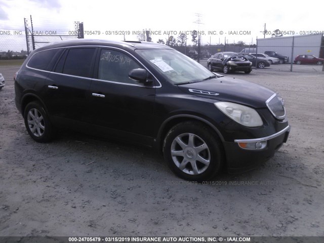 5GAER23D79J183573 - 2009 BUICK ENCLAVE CXL BLACK photo 1