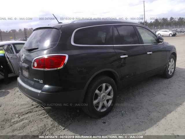 5GAER23D79J183573 - 2009 BUICK ENCLAVE CXL BLACK photo 4