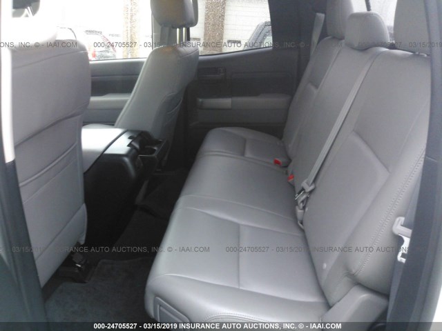5TFRY5F19DX144740 - 2013 TOYOTA TUNDRA DOUBLE CAB SR5 WHITE photo 8