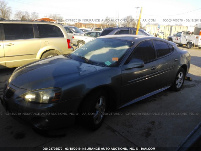 2G2WP552481115993 - 2008 PONTIAC GRAND PRIX GRAY photo 2