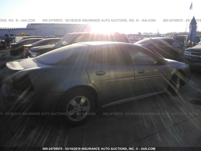 2G2WP552481115993 - 2008 PONTIAC GRAND PRIX GRAY photo 4