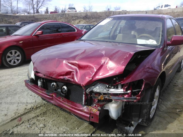 JHMCG66882C027276 - 2002 HONDA ACCORD EX/SE RED photo 6