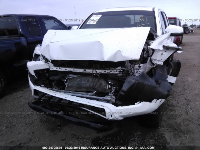 3TMCZ5AN9HM072852 - 2017 TOYOTA TACOMA DBL CAB/SR/TRDSPT/OR/PRO WHITE photo 6