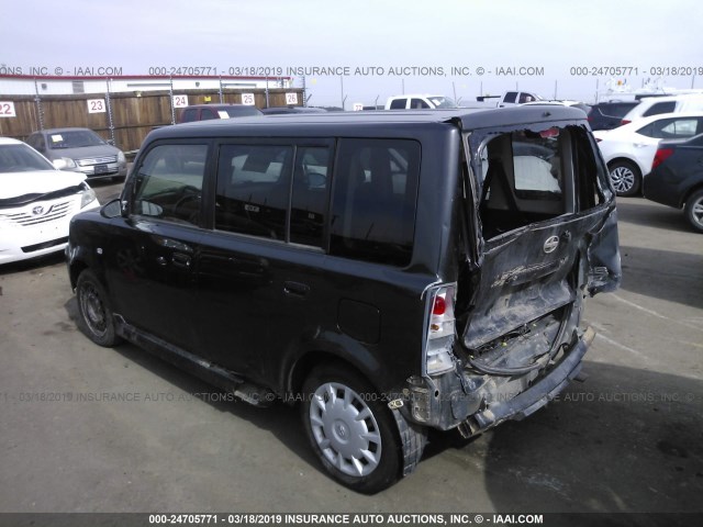 JTLKT334964112480 - 2006 TOYOTA SCION XB 黑色 照片 3