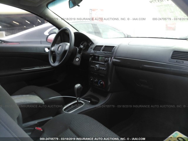 1G2AL15F977263317 - 2007 PONTIAC G5 BLACK photo 5