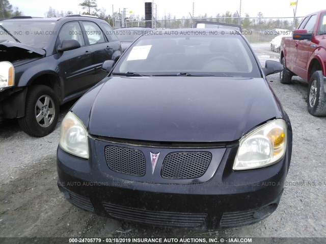1G2AL15F977263317 - 2007 PONTIAC G5 BLACK photo 6