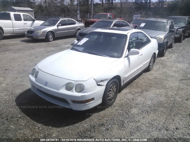 JH4DB7553WS002183 - 1998 ACURA INTEGRA LS WHITE photo 2