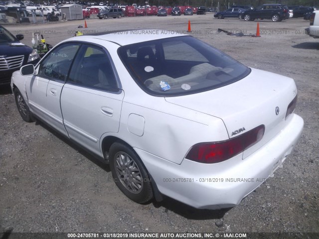 JH4DB7553WS002183 - 1998 ACURA INTEGRA LS WHITE photo 3