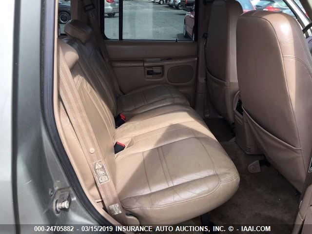 4M2DU86P5YUJ41850 - 2000 MERCURY MOUNTAINEER  GRAY photo 8