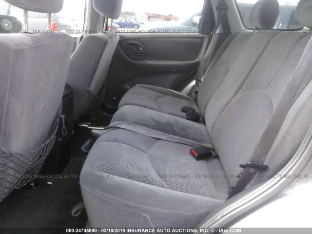 4F2YZ04104KM26860 - 2004 MAZDA TRIBUTE LX GRAY photo 8