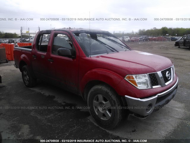 1N6AD07U48C451358 - 2008 NISSAN FRONTIER CREW CAB LE/SE/OFF ROAD RED photo 6