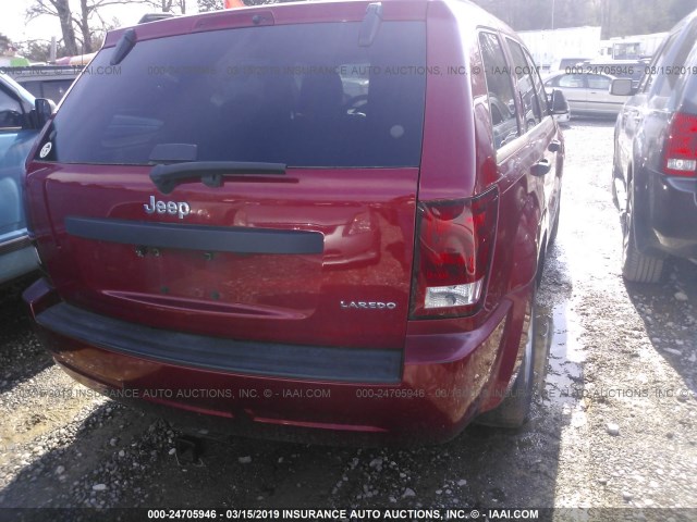 1J4GS48K55C633941 - 2005 JEEP GRAND CHEROKEE LAREDO/COLUMBIA/FREEDOM 红色 照片 4