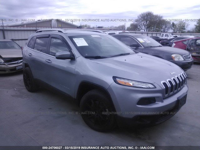 1C4PJLCS5GW177791 - 2016 JEEP CHEROKEE LATITUDE GRAY photo 1