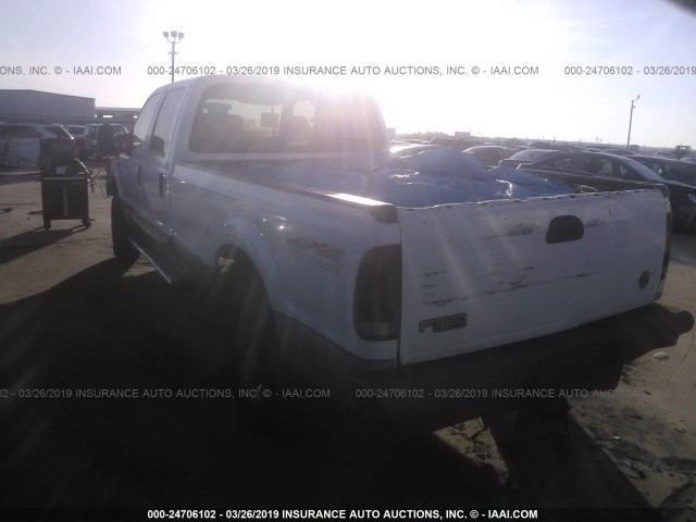 1FTSW31F3XEC41530 - 1999 FORD F350 SRW SUPER DUTY WHITE photo 3