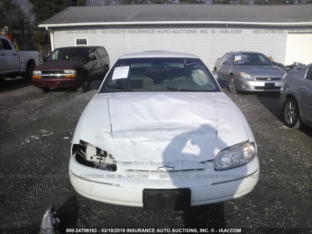 2G1WL52M1X9276985 - 1999 CHEVROLET LUMINA LS WHITE photo 6