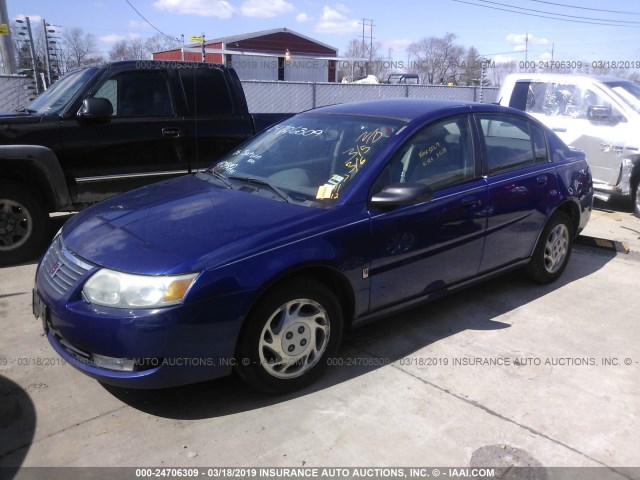 1G8AL55BX6Z190391 - 2006 SATURN ION LEVEL 3 BLUE photo 2