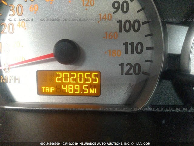 1G8AL55BX6Z190391 - 2006 SATURN ION LEVEL 3 BLUE photo 7