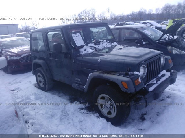 1J4FA29195P371410 - 2005 JEEP WRANGLER / TJ SE GREEN photo 1