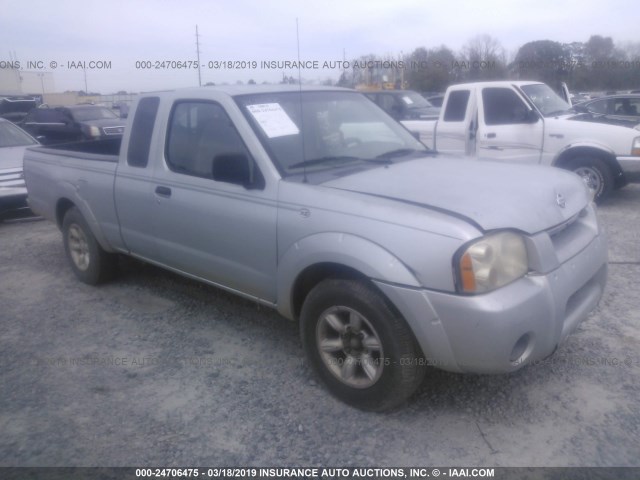 1N6DD26S51C328229 - 2001 NISSAN FRONTIER KING CAB XE SILVER photo 1