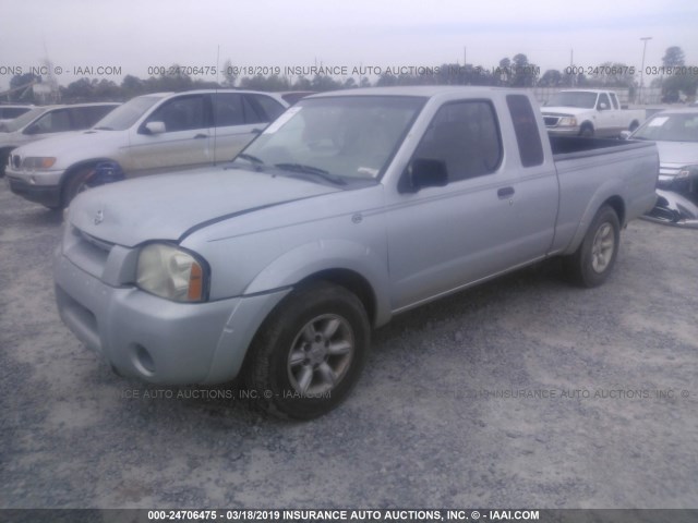 1N6DD26S51C328229 - 2001 NISSAN FRONTIER KING CAB XE SILVER photo 2