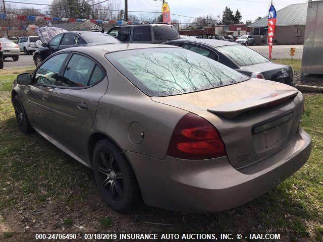 2G2WP552961142815 - 2006 PONTIAC GRAND PRIX BEIGE photo 3