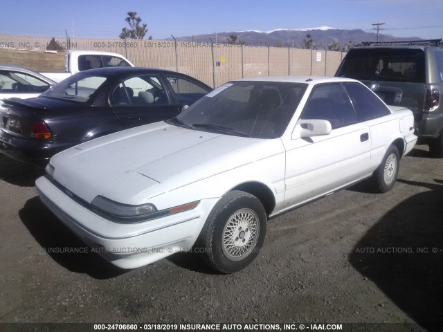 JT2AE95C7K3219349 - 1989 TOYOTA COROLLA SR5 WHITE photo 2