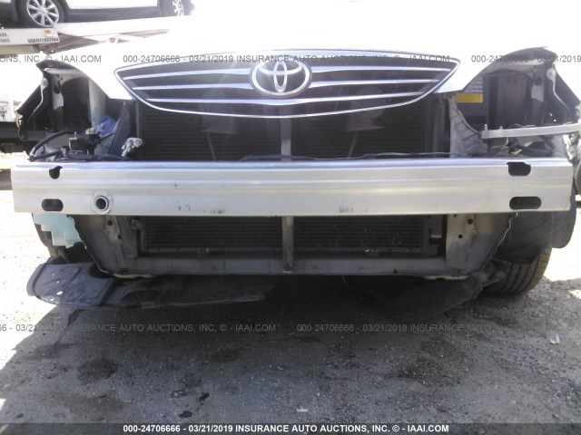 JTDBE32K353024535 - 2005 TOYOTA CAMRY LE/XLE/SE SILVER photo 6