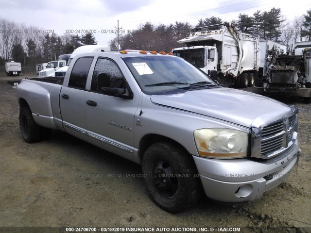 3D7ML48C66G124511 - 2006 DODGE RAM 3500 ST/SLT SILVER photo 1