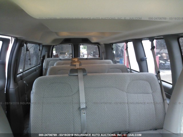 1GAZGPFG5K1171574 - 2019 CHEVROLET EXPRESS G3500 LT GRAY photo 8