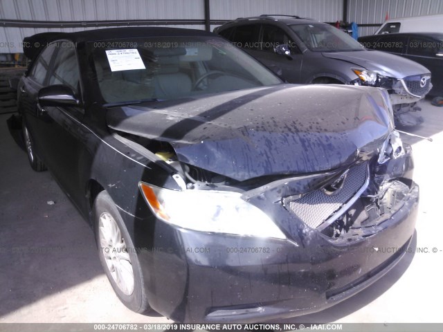 4T1BE46KX7U683317 - 2007 TOYOTA CAMRY NEW GENERAT CE/LE/XLE/SE BLACK photo 1