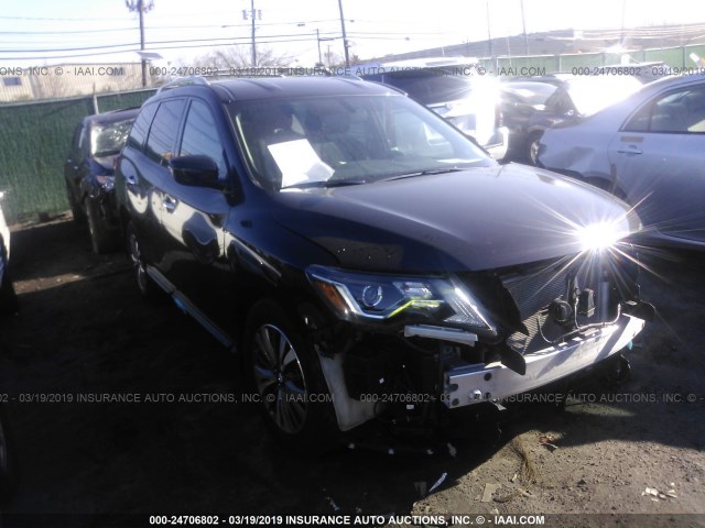 5N1DR2MMXHC913211 - 2017 NISSAN PATHFINDER S/SV/SL/PLATINUM BLACK photo 1