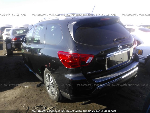 5N1DR2MMXHC913211 - 2017 NISSAN PATHFINDER S/SV/SL/PLATINUM BLACK photo 3