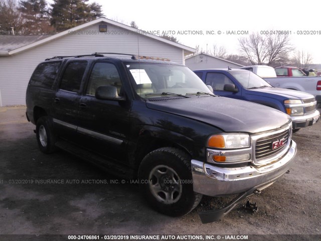 1GKFK16Z54J145121 - 2004 GMC YUKON XL K1500 GREEN photo 1