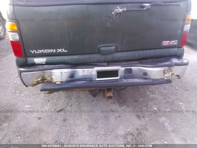 1GKFK16Z54J145121 - 2004 GMC YUKON XL K1500 GREEN photo 6