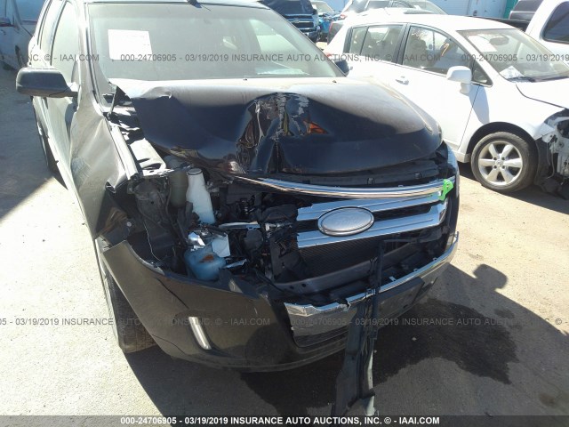 2FMDK3JC9DBC12675 - 2013 FORD EDGE SEL Dark Brown photo 6