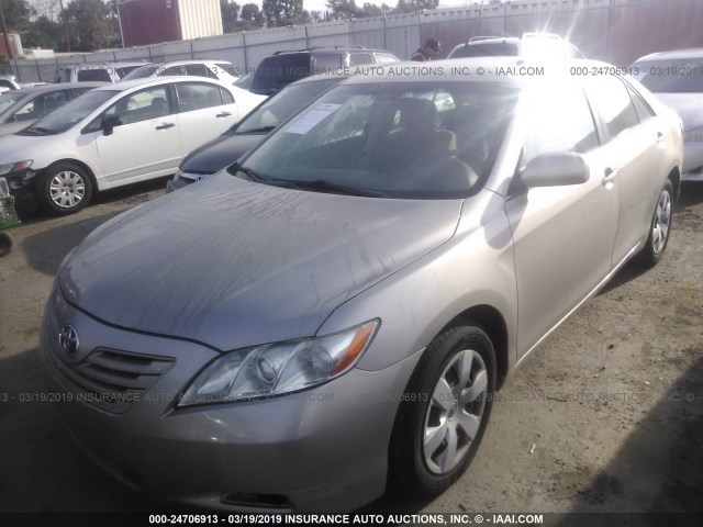 4T1BK46K87U521372 - 2007 TOYOTA CAMRY NEW GENERAT LE/XLE/SE GOLD photo 2