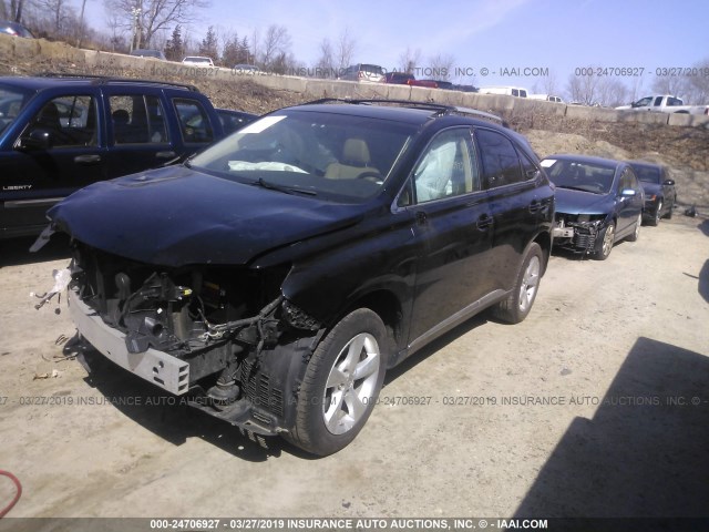 2T2BK1BA8FC281313 - 2015 LEXUS RX 350/BASE/F SPORT BLACK photo 2