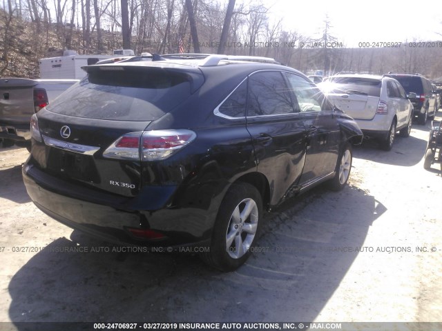 2T2BK1BA8FC281313 - 2015 LEXUS RX 350/BASE/F SPORT BLACK photo 4