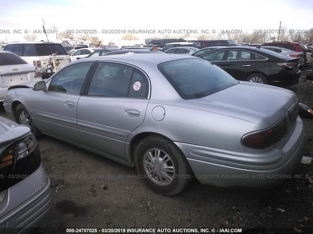 1G4HR54K22U119323 - 2002 BUICK LESABRE LIMITED SILVER photo 3