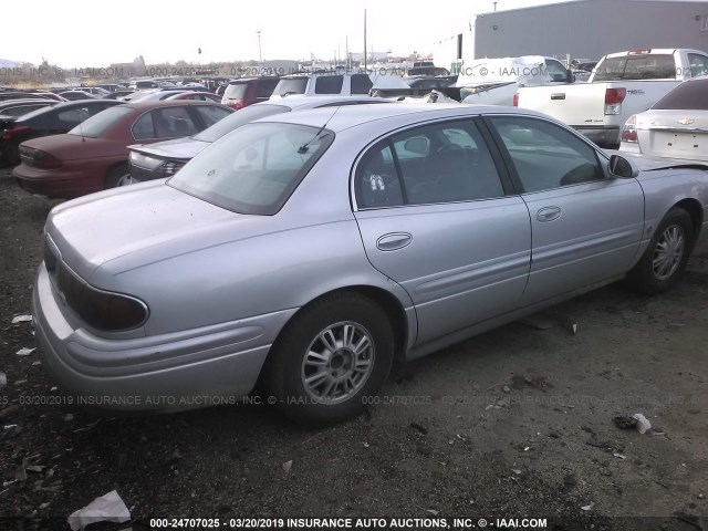 1G4HR54K22U119323 - 2002 BUICK LESABRE LIMITED SILVER photo 4