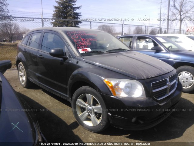 1B3CB3HA4AD568608 - 2010 DODGE CALIBER MAINSTREET BLACK photo 1