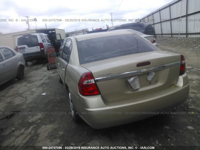 1G1ZS58F67F234117 - 2007 CHEVROLET MALIBU LS TAN photo 3