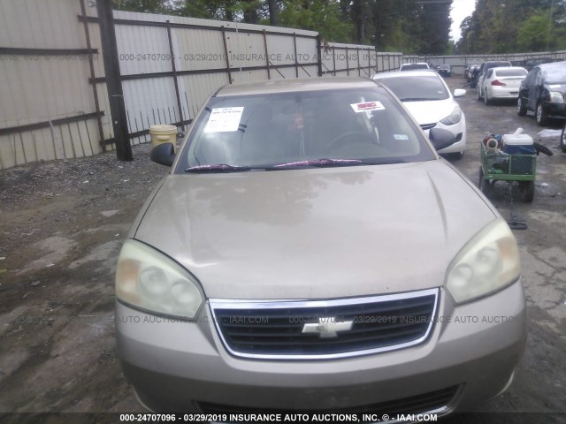 1G1ZS58F67F234117 - 2007 CHEVROLET MALIBU LS TAN photo 6