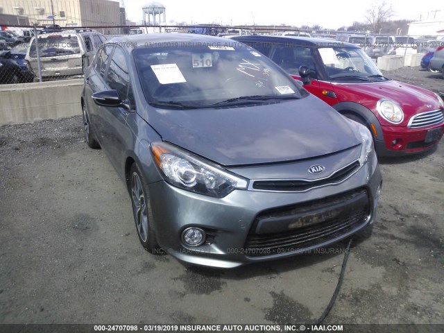 KNAFZ5A33F5405364 - 2015 KIA FORTE SX GRAY photo 6