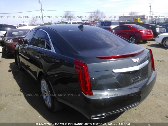 2G61M5S35G9183895 - 2016 CADILLAC XTS LUXURY COLLECTION BLACK photo 3