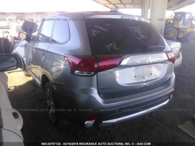 JA4AZ3A33JZ005169 - 2018 MITSUBISHI OUTLANDER SE/SEL GRAY photo 3